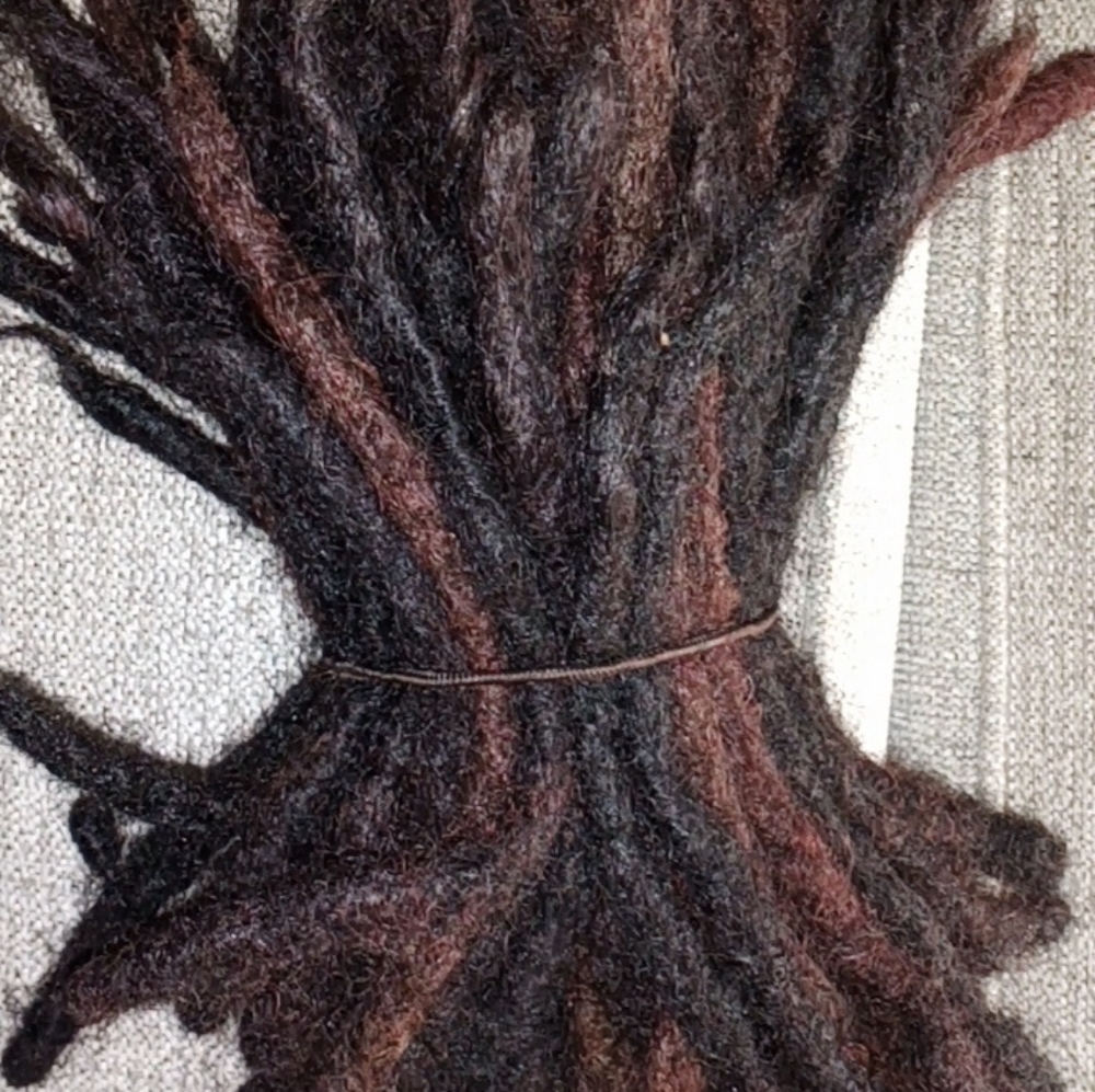(SOLD)Human hair loc extensions